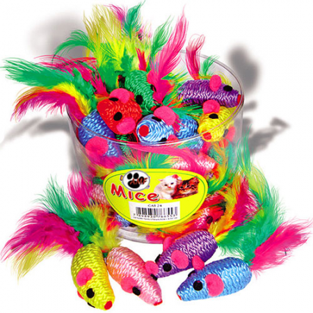 Cat toy ratinhos